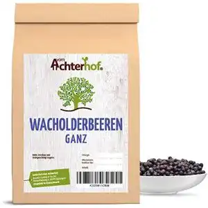 Wacholderbeeren vom Achterhof 500 g ganz Wacholder