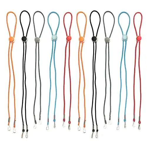 Maskenband TAKUZA 10 Stück, einstellbarer Maskenhalter