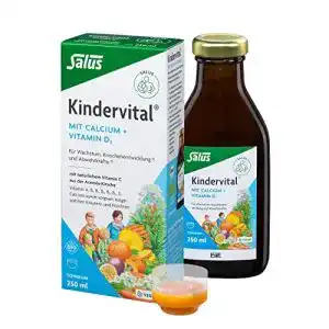 Vitamine für Kinder Salus Kindervital mit Calcium + Vitamin D3