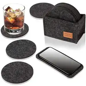 Untersetzer DINING concept ® Filz Gläser Filz rund im 10er Set