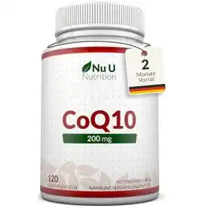 Coenzym Q10 Nu U Nutrition 100 mg, 120 Kapseln