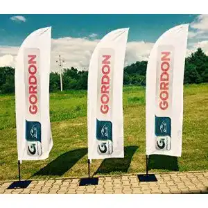 Beachflag loco Personalisierte Werbefahne ohne Fahnenmast