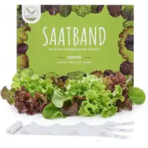 Salat-Samen HappySeed 5m Saatband Salat Mix Samen