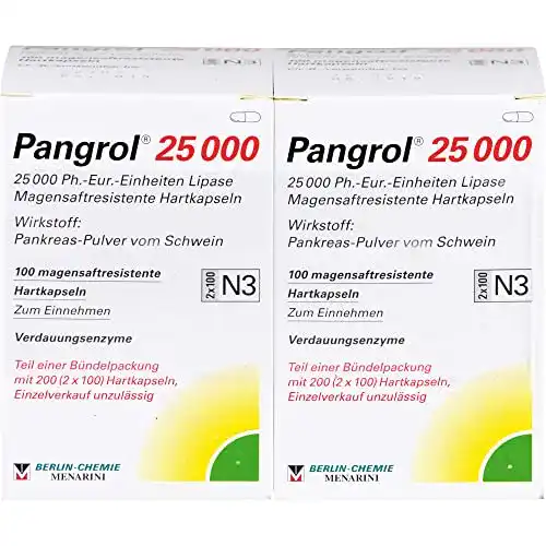 Kreon Pangrol 25.000 Hartkps.m.magensaftr.überz.Pell. 200 St