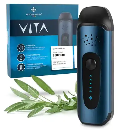 Kräuter-Verdampfer WOLKENKRAFT ViTA Premium-Vaporizer