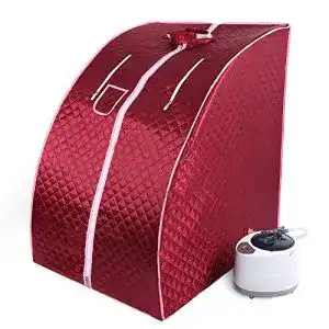 Mobile Dampfsauna Vendeur pro Mobile Mini 99x88x76 cm (Rot)