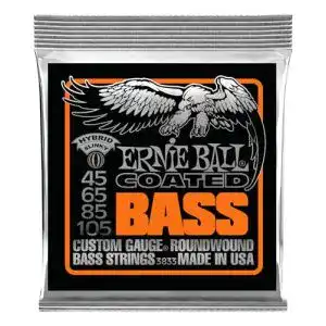 Ernie-Ball-Bass-Saiten Ernie Ball P03833 Hybrid Slinky Coated