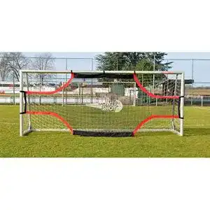 Torwand POWERSHOT Fussball PRO 4-Schuss-Zonen 5 x 2m