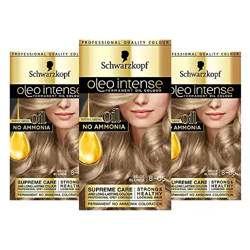Schwarzkopf-Haarfarbe Schwarzkopf oleo intense Haarfarbe, 3er