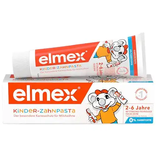 Kinderzahnpasta ohne Fluorid ELMEX 50 ml Zahncreme