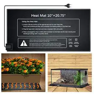 Heizmatte Pflanzen Aozzy Heizmatte 52.7 x 25.4cm, 21Watt