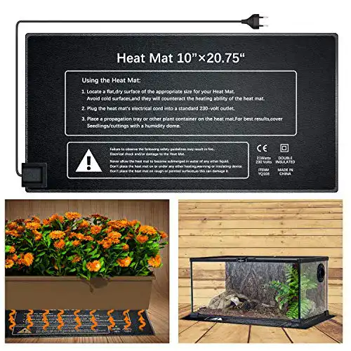 Heizmatte Pflanzen Aozzy Heizmatte 52.7 x 25.4cm, 21Watt