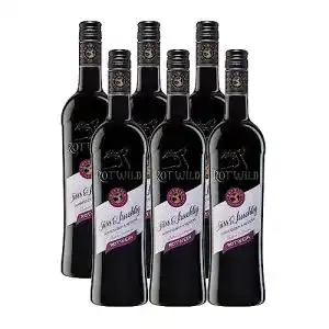 Rotwein (lieblich) Rotwild  Dornfelder & Regent, süß und fruchtig
