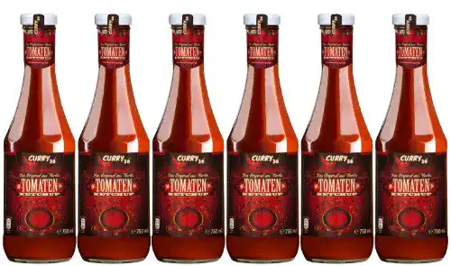 Curry-Ketchup Curry 36 6 x Tomaten Ketchup 750 ml – das Original