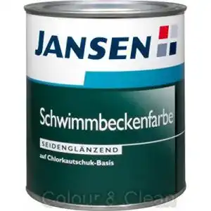 Schwimmbadfarbe Jansen Schwimmbeckenfarbe 2,5L manganblau
