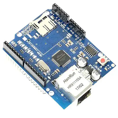 Arduino-Ethernet-Shield Paradisetronic.com Ethernet Shield