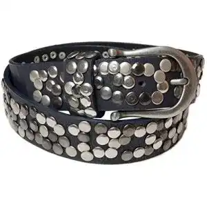 Gürtel Damen styleBREAKER Nietengürtel im Vintage Style