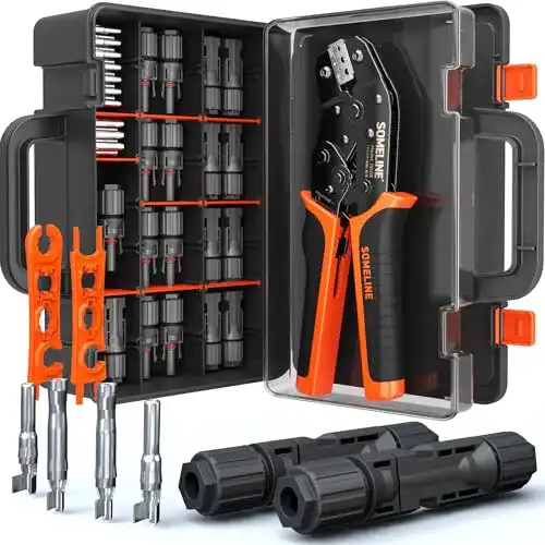 Crimpzangen-Set SOMELINE Solarstecker Crimpzange Set