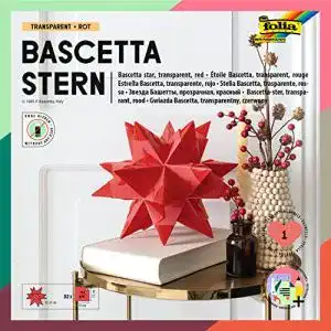 Bascetta-Stern folia 820/2020 – Bastelset Bascetta Stern, Transparent