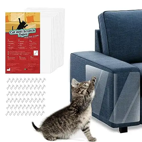 Kratzschutz Sofa VavoPaw Katze Kratzschutzfolie, 10 Stück