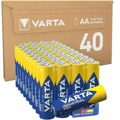 Varta-Batterie Varta Batterien AA, Industrial Pro, Alkaline Batterie