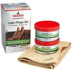 Lederseife NIGRIN Performance Leder-Pflege-Set