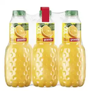 Orangensaft Granini Trinkgenuss Orange mit Fruchtfleisch (6 x 1 l)