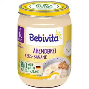 Bebivita-Brei Bebivita Abendbrei Keks-Banane, 190 g