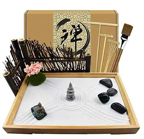 Zen-Garten Artcome Japanese Zen Sand Garden for Desk