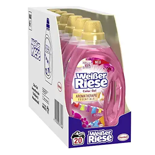 Flüssigwaschmittel Weißer Riese Color Gel, Orchidee & Sandelholz