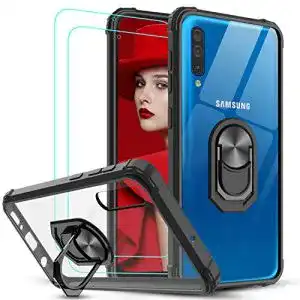 Samsung-Galaxy-A50-Hülle LeYi, Hülle mit Panzerglas Schutzfolie