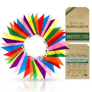 Wimpelkette Itsy Bitsy Party Co Premium Wiederverwendbar