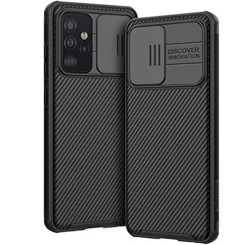 Samsung Galaxy A72-Hülle AROYI Kameraschutz mit Slide Cover