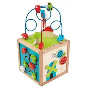 Motorikwürfel ab 1 Jahr KidKraft 63243 Perlenlabyrinth-Würfel