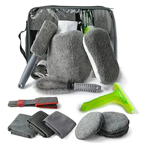 Auto-Reinigungsset MEISHANG 12PCS Pflege Kit Auto