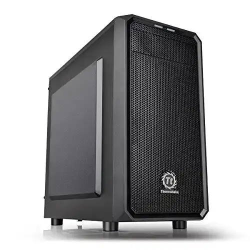 Mini-Tower-Gehäuse Thermaltake Versa H15 PC-Gehäuse schwarz