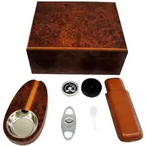 Angelo-Humidor Angelo Humidor Set Braun
