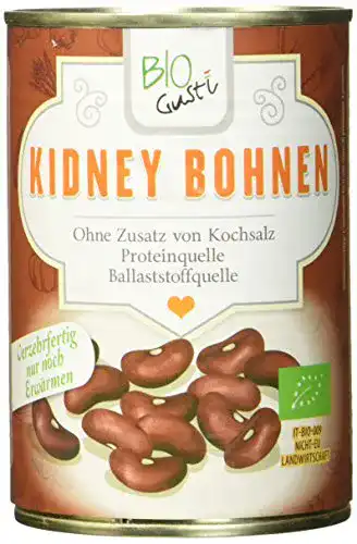 Kidneybohnen Biogustí Kidney Bohnen Bio, 12 x 400 g