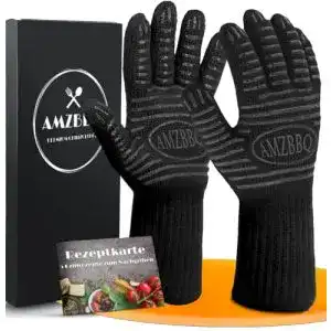 Grillhandschuhe AMZBBQ ® Premium, hitzebeständig bis 500 Grad