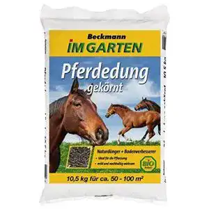 Pferdedung Beckmann Biodünger Pferdemist gekörnt 10,5 kg