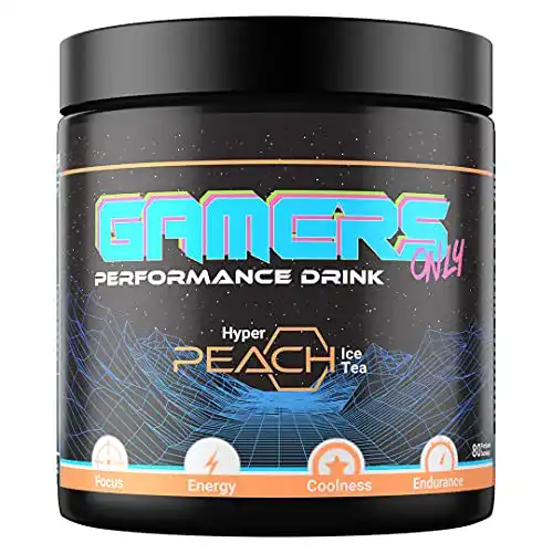 Gamers-Only-Booster GAMERS ONLY Hyper Pfirsich-Eistee, 400g