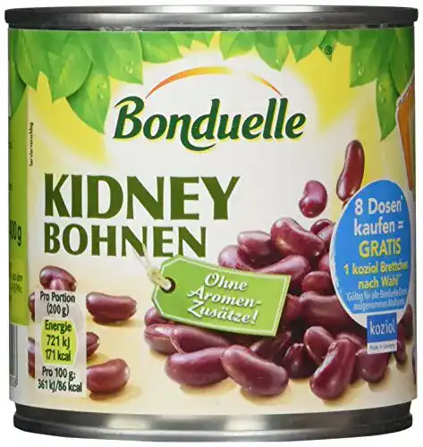 Kidneybohnen Bonduelle Kidney Bohnen, (12 x 400 g)