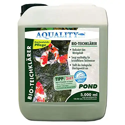 Teichklar AQUALITY Aquaristik & Gartenteich Bio-TeichKlärer 3in1