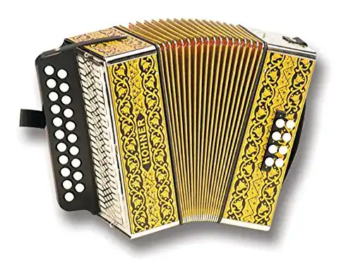 Hohner-Akkordeon Hohner 2915 GC EN SOL/DO Diatonische Akkordeonen