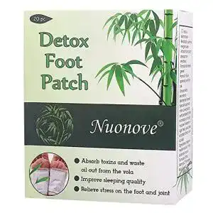Detox-Fußpflaster Nuonove Detox Fußpflaster, gut verträglich