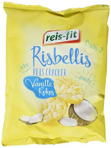 Reiswaffel reis fit reis-fit Risbellis, Vanille & Kokos, 40 g