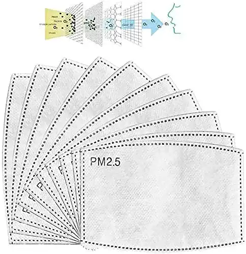 PM-2.5-Filter Pptabold 50 STK Pm2,5 Filter Aktivkohlefilter 5-lagig