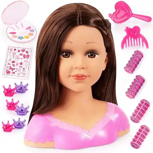 Schminkpuppe Bayer Design 90088AK Charlene Super Model