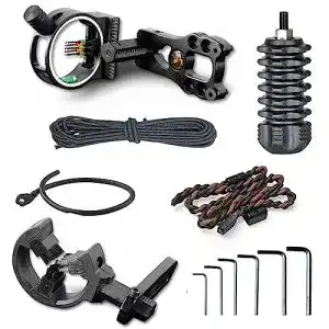 Compoundbogen-Visier MILAEM Bogenschießen Compoundbogen Zubehör Set