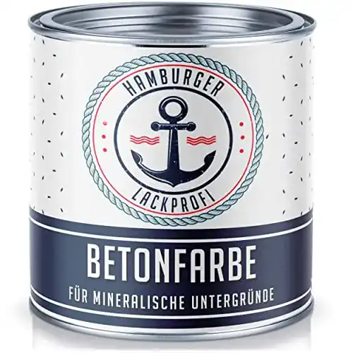 Betonfarbe Anthrazit Hamburger Lack-Profi Betonfarbe SEIDENMATT